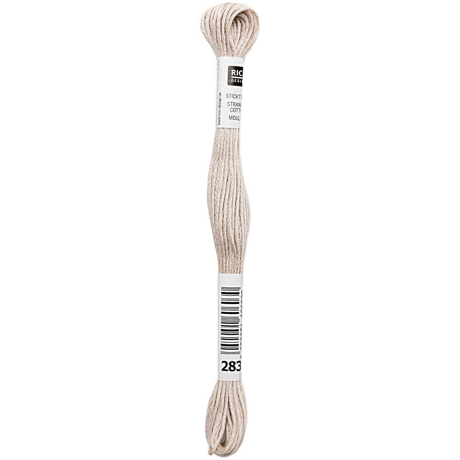 Rico Design Sticktwist 8m 283 Steingrau