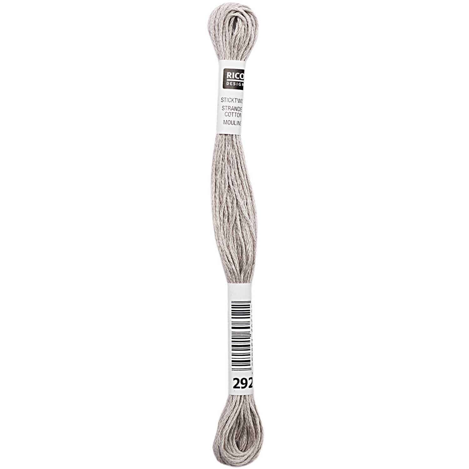 Rico Design Sticktwist 8m 292 Dunkelgrau