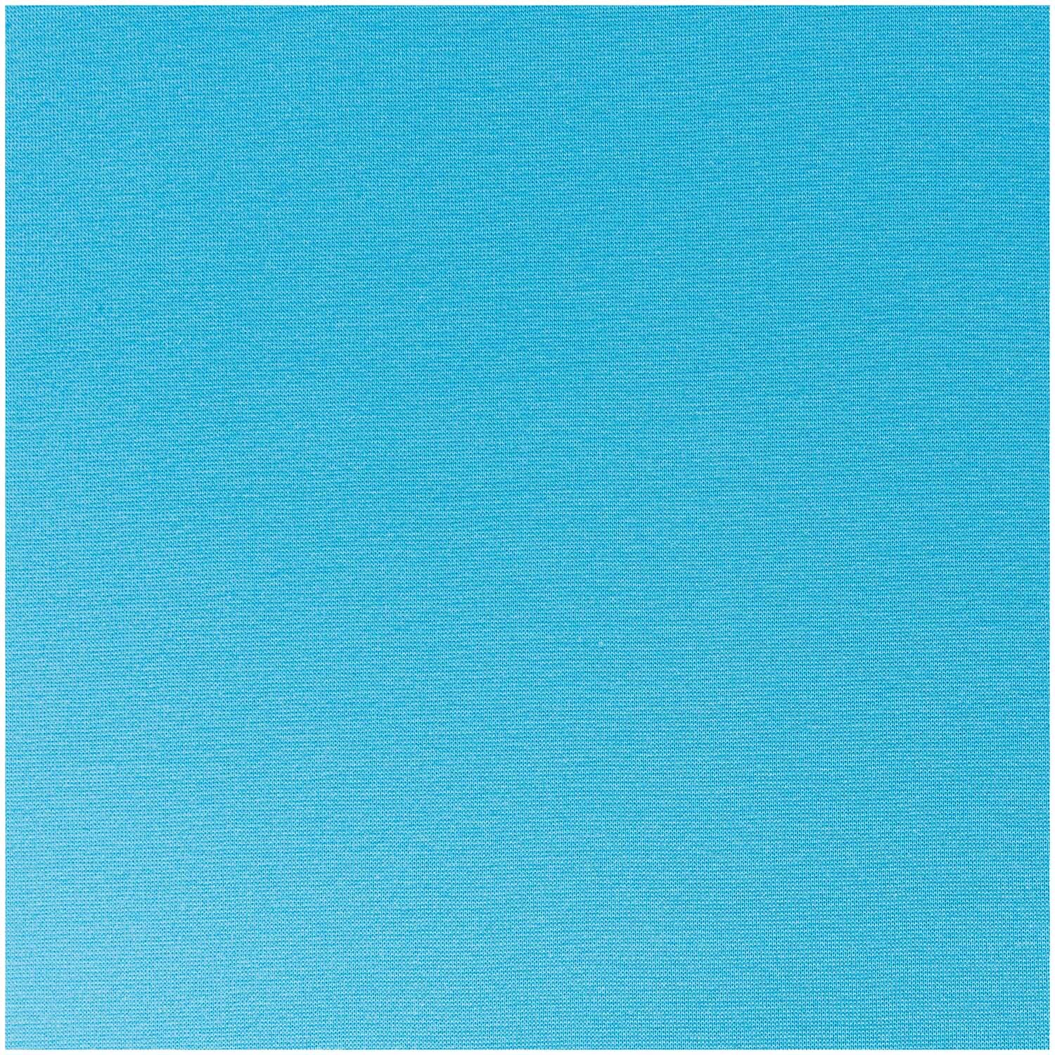 Rico Design Stoff Jersey elastic 50x140cm Türkis