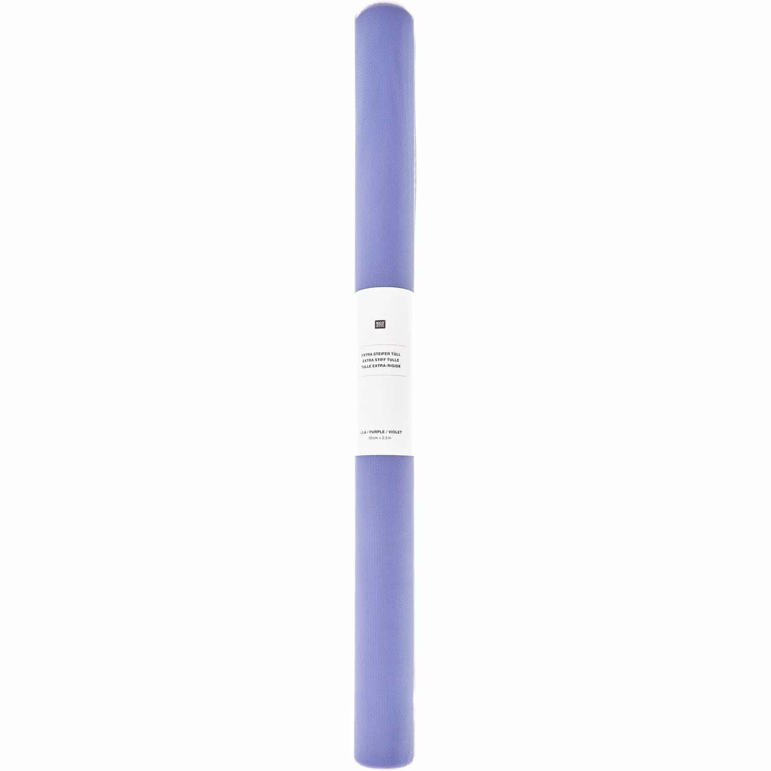 Rico Design Tüll extra steif Lila