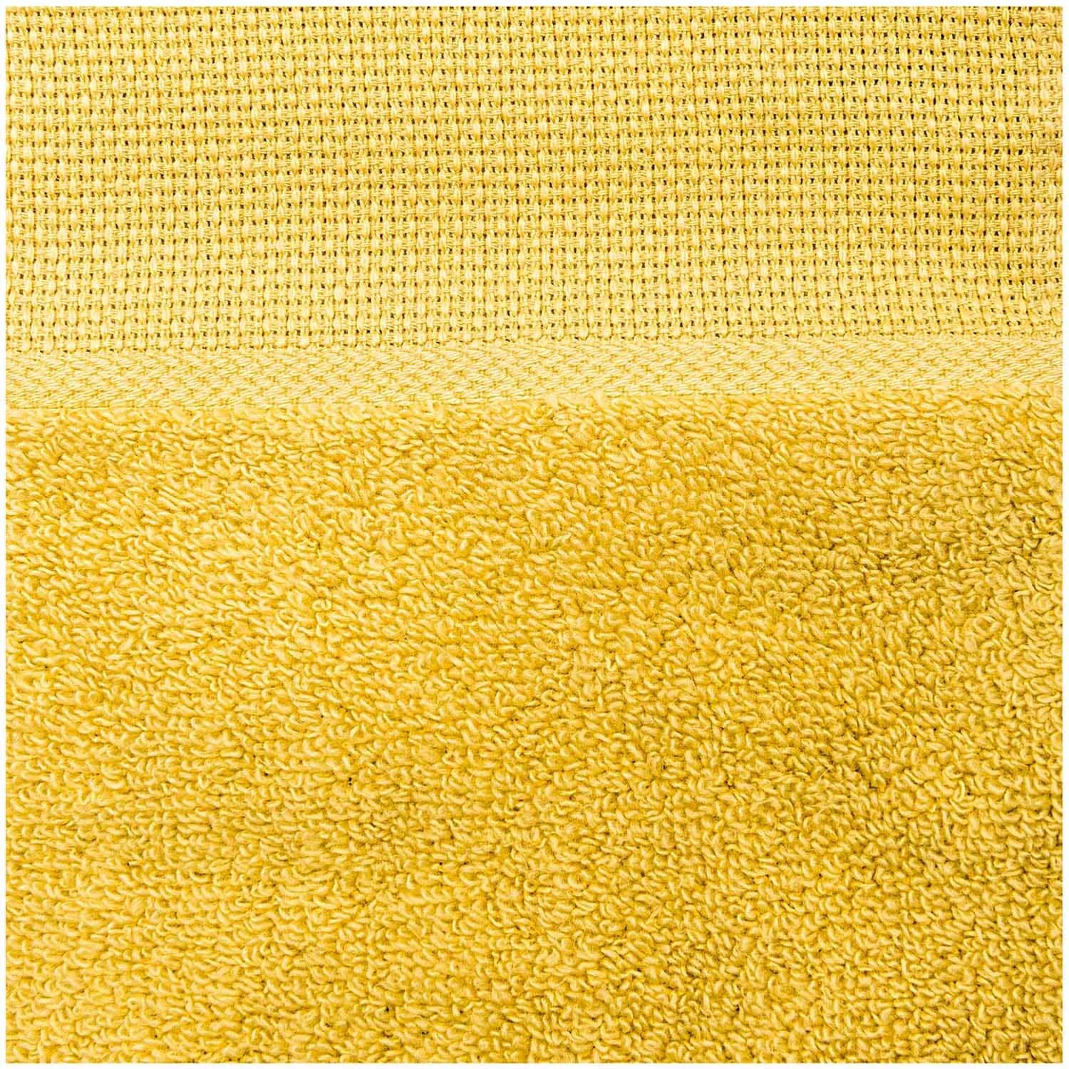 Rico Design Waschhandschuh 15x21cm Senf