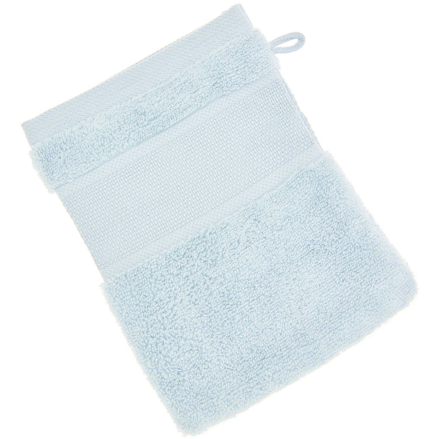 Rico Design Waschhandschuh Hellblau