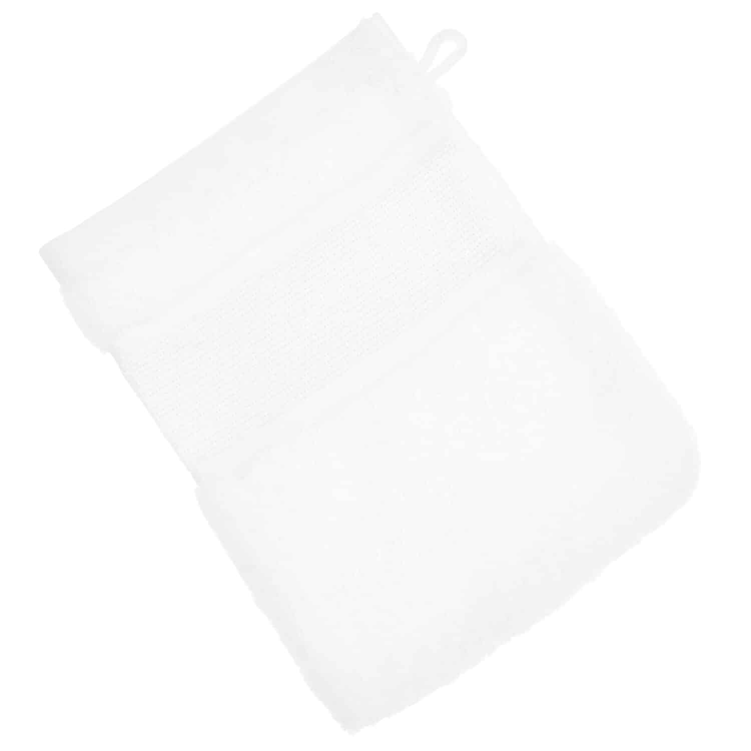 Rico Design Waschhandschuh Weiß
