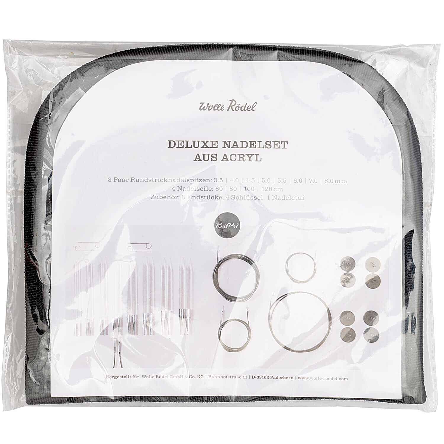 Wolle Rödel KnitPro Deluxe Nadelset Acryl