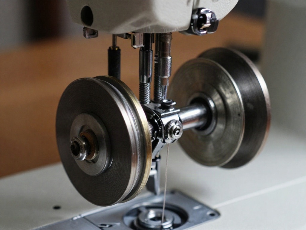 Fadenspannung Stickmaschine testen