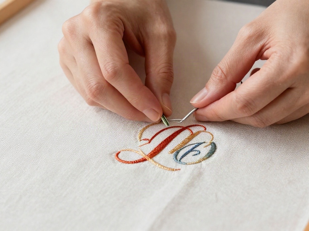 Monogramm sticken