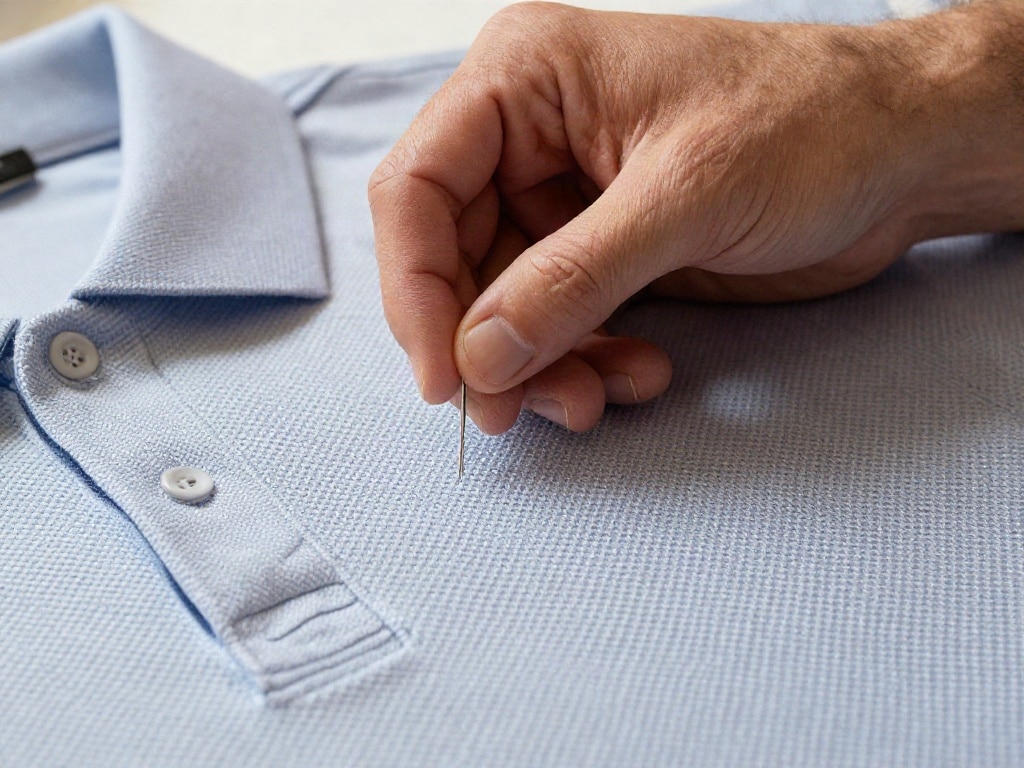 Poloshirt besticken