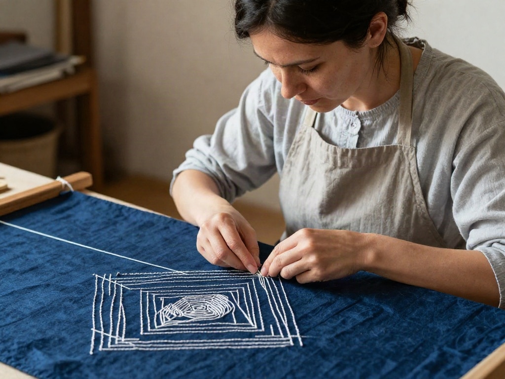 Sashiko sticken