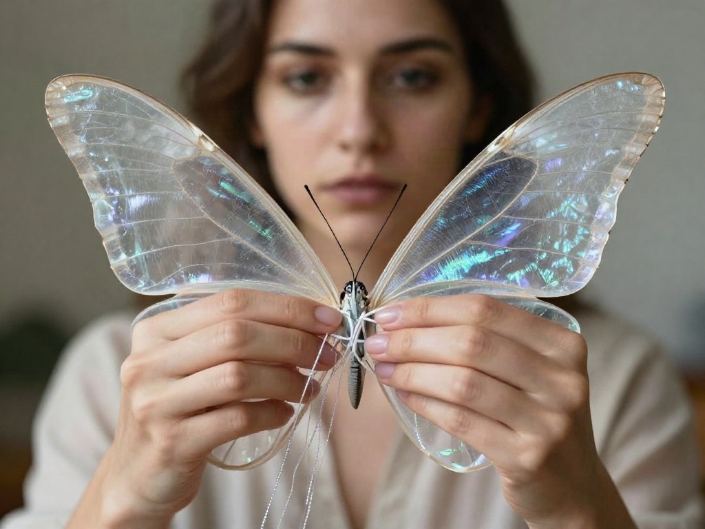 Schmetterling sticken