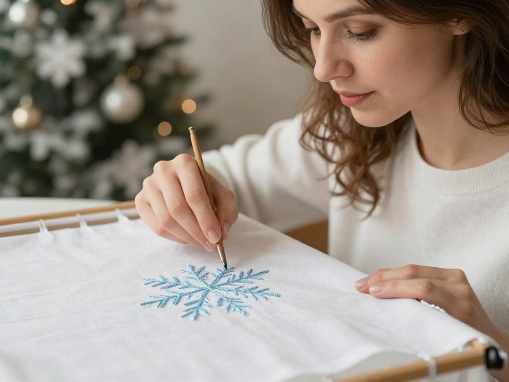 Weihnachten sticken